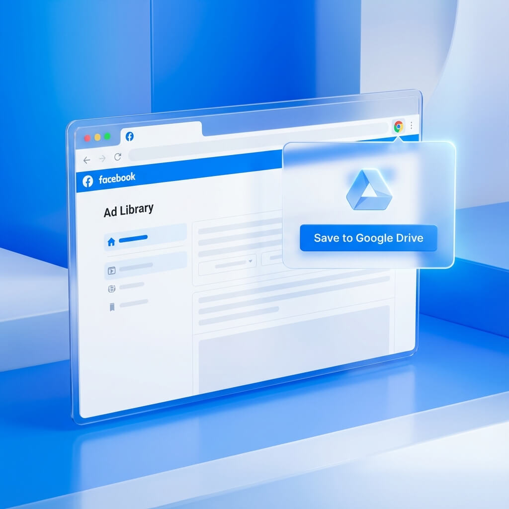 Facebook Ad Library Saver