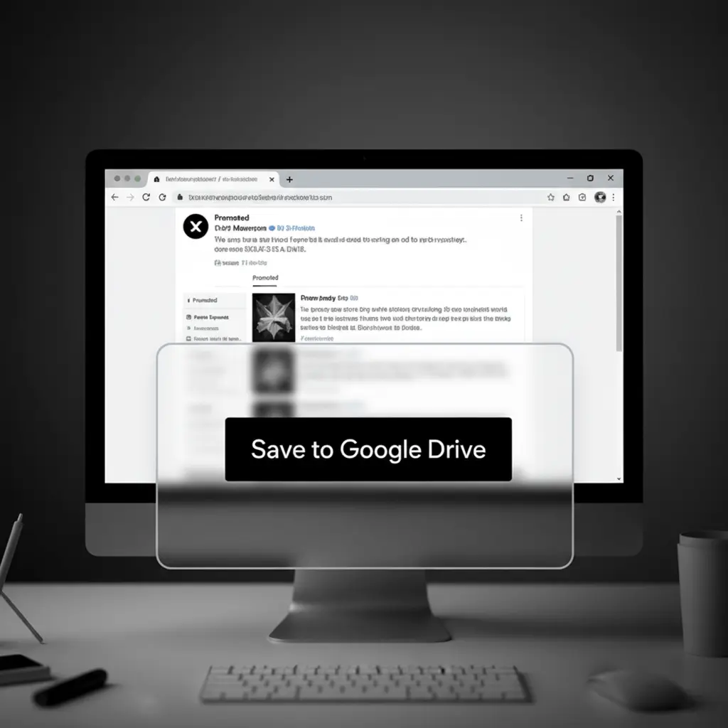 X Ads Saver Workflow
